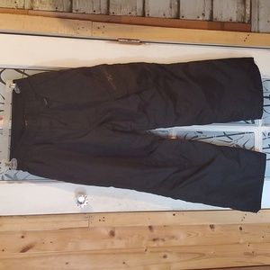 ZeroXposur Snowpants Size 10/12 boys Black Pockets Belt loops